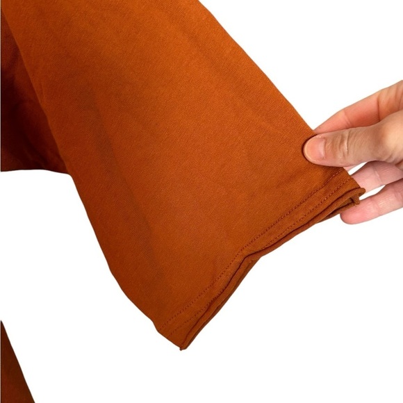 Free People Beach orange kahana tunic dress s - Picture 6 of 10